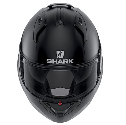 Motorcycle helmet SHARK EVO-ES BLANK BLACK MAT