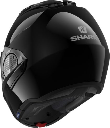 CASCA MOTO SHARK EVO-GT BLANK BLACK