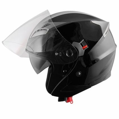 Casca pentru scuter A-PRO KINETIC BLACK