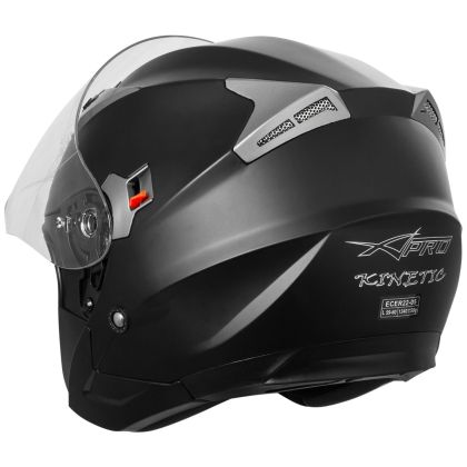 Scooter helmet A-PRO KINETIC MATT BLACK