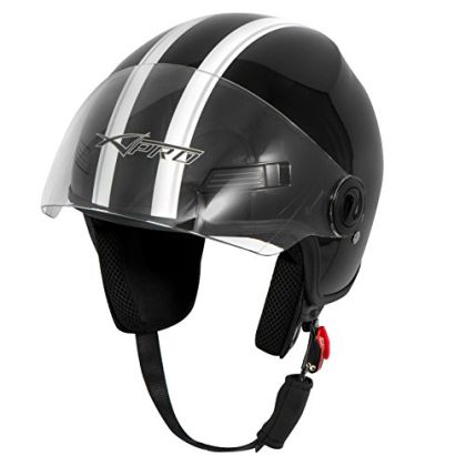 Scooter helmet FEVER BLACK