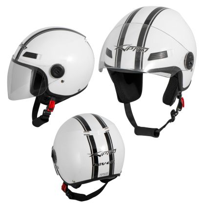 Casca pentru scuter FEVER WHITE