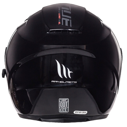 SCOOTER HELMET MT AVENUE SOLID GLOSS BLACK