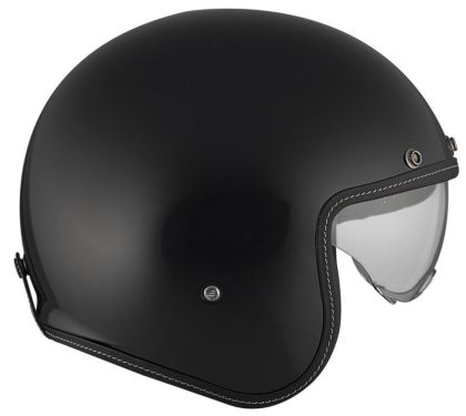 Scooter helmet MT LE MANS 2 S SV SOLID A1 GLOSS BLACK