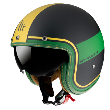 Scooter helmet MT LE MANS 2 TANT MATT GOLD