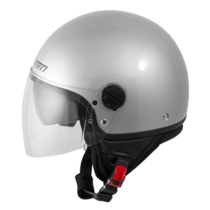 Scooter helmet TRAFFIC SILVER