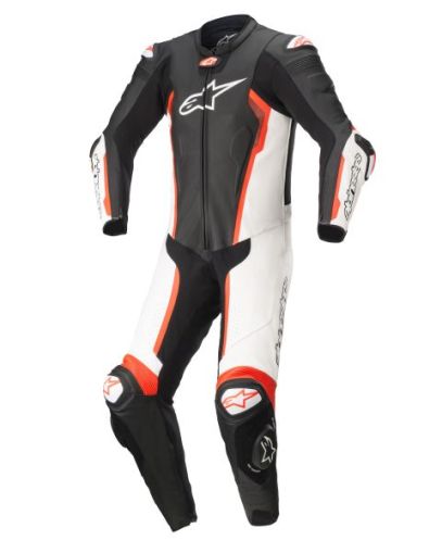 Φόρμες ALPINESTARS LEATHER TEAM MISSILE V2 ΜΑΥΡΟ/ΛΕΥΚΟ/ΚΟΚΚΙΝΟ