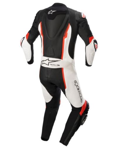 Φόρμες ALPINESTARS LEATHER TEAM MISSILE V2 ΜΑΥΡΟ/ΛΕΥΚΟ/ΚΟΚΚΙΝΟ