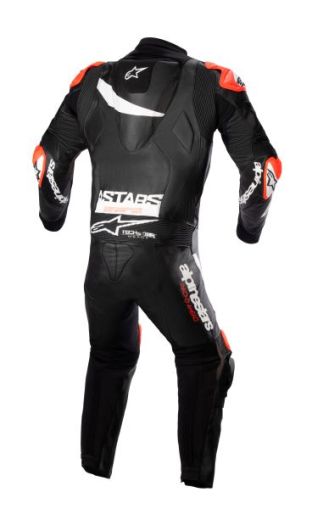 Kit piele ALPINESTARS GP PLUS V4 1PC - NEGRU/ALB