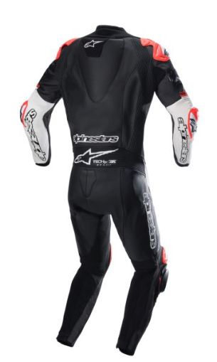 ALPINESTARS GP TECH V4 BLACK/WHITE leather kit