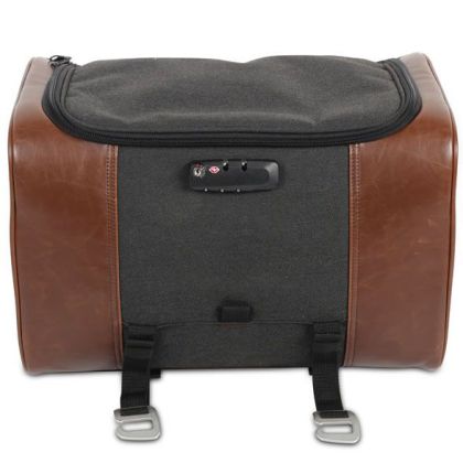 Leather motorcycle case SHAD SR28 CAFE RACER