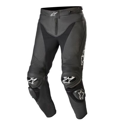 Pantaloni din piele ALPINESTARS TRACK V2 BLACK