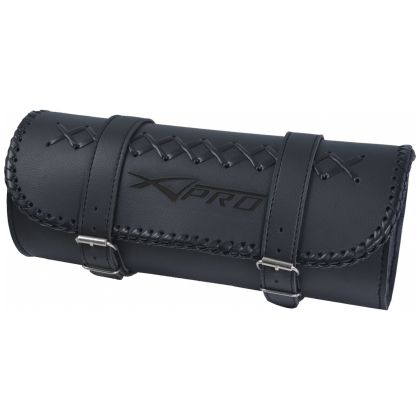 Geanta moto din piele A-PRO PIPES-NEGRA