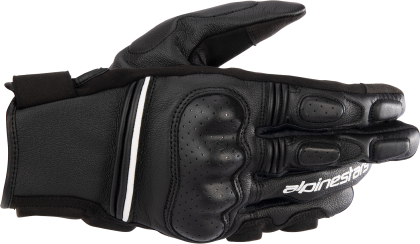 Leather gloves ALPINESTARS PHENOM BLACK/WHITE