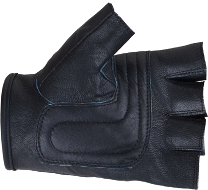 Leather gloves SECA RIDER BLACK