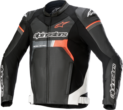 Кожено мото яке ALPINESTARS GP Force Airflow BWR