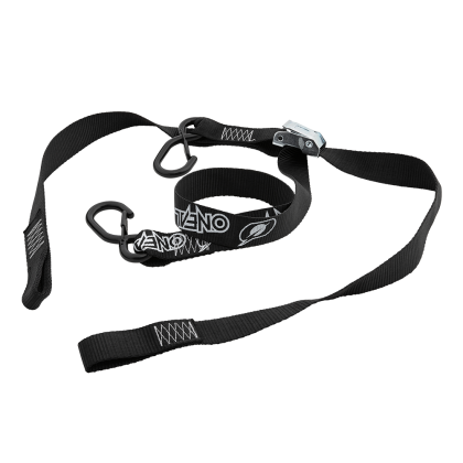 O'NEAL DE LUXE Tie Downs LOGO BLACK