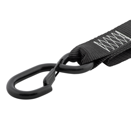 O'NEAL DE LUXE Tie Downs LOGO BLACK