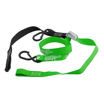 O'NEAL DE LUXE Tie Downs LOGO GREEN