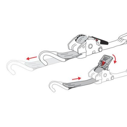 Belts for transporting a motorcycle LAMPA 5x300 cm 60142