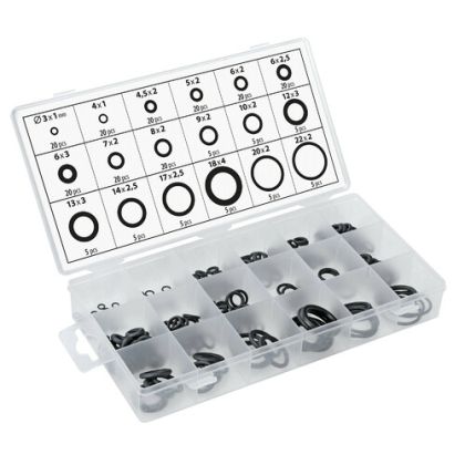 Set of O-rings LAMPA - 225 pcs. 18 sizes