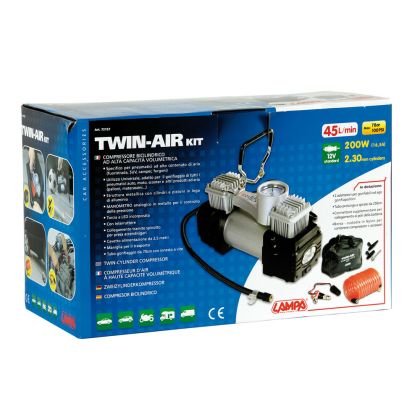 Компресор  двуцилиндров  Twin-Air Kit 12V - 200W - 72157