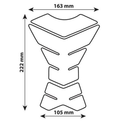 Лепенка за резервоар Pro-Tank X3 90512