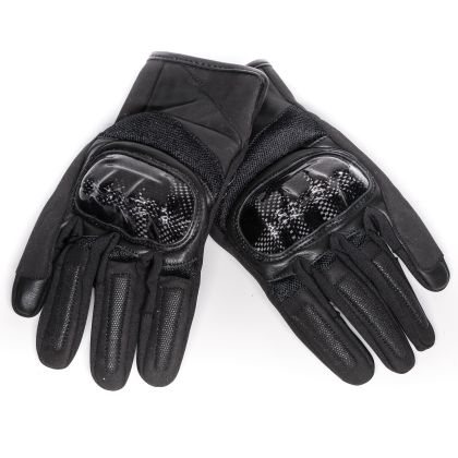 BLACK BIKE CARBO CITY BLACK summer gloves