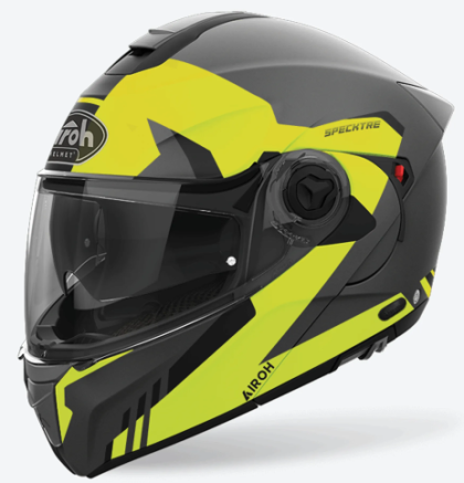 Modular helmet AIROH SPECKTRE CLEVER YELLOW MATT