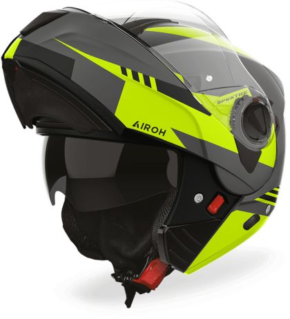 Modular helmet AIROH SPECKTRE CLEVER YELLOW MATT