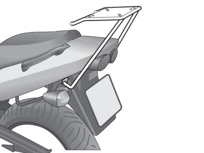 Монтажен комплект за куфари SHAD K0ZR71ST