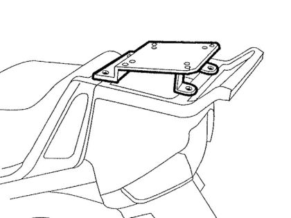 SHAD W0R16T Case Mounting Kit