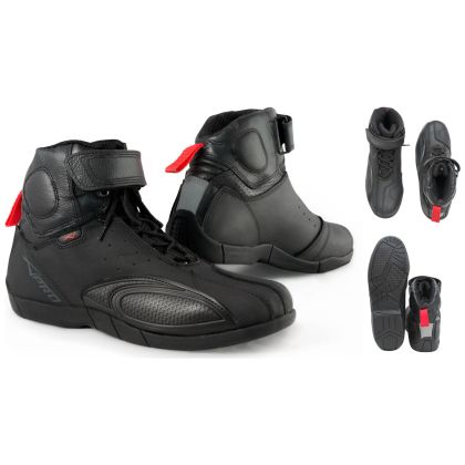 Motorcycle boots A-PRO PUSHER BLACK