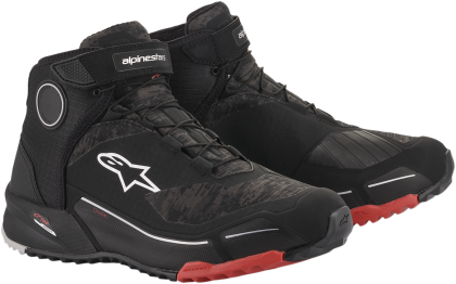 Μπότες μοτοσυκλέτας ALPINESTARS CR-X Drystar® BLACK