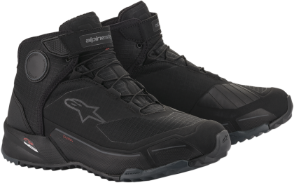 Motorcycle boots ALPINESTARS CR-X Drystar® BLACK/BLACK