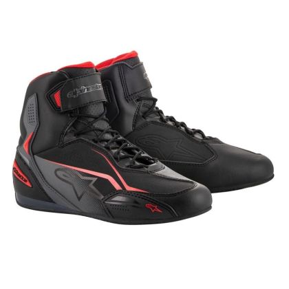 Motorcycle boots ALPINESTARS FASTER-3 BLACK/RED/GRAY