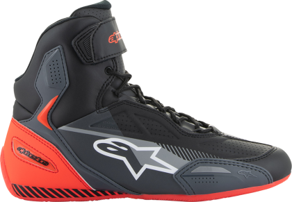 Motorcycle boots ALPINESTARS FASTER-3 BLK/GY/RD