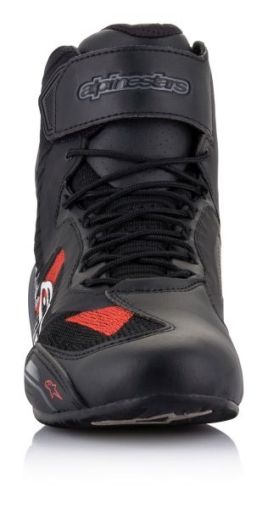 Motorcycle boots ALPINESTARS FASTER-3 RIDEKNIT BLACK/GREY/RED