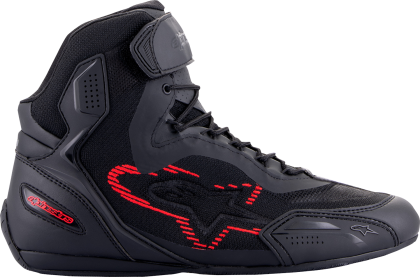 Motorcycle boots ALPINESTARS Faster-3 Rideknit RED/GREY/BLACK