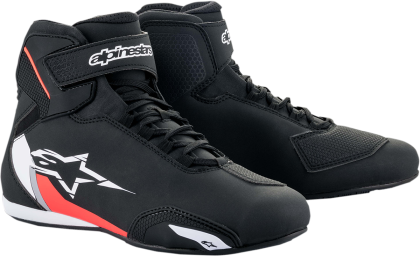 Motorcycle boots ALPINESTARS Sektor BLACK/WHITE/RED