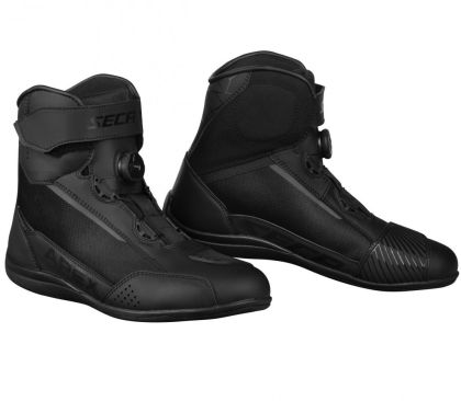 SECA APEX PRO BLACK MOTORCYCLE BOOTS