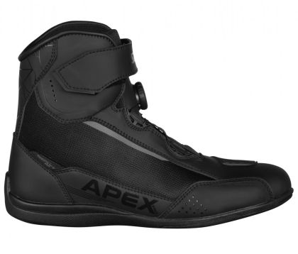 SECA APEX PRO BLACK MOTORCYCLE BOOTS