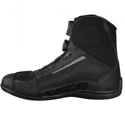 SECA APEX PRO BLACK MOTORCYCLE BOOTS