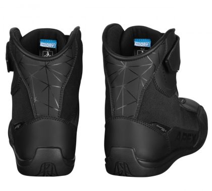 SECA APEX PRO BLACK MOTORCYCLE BOOTS