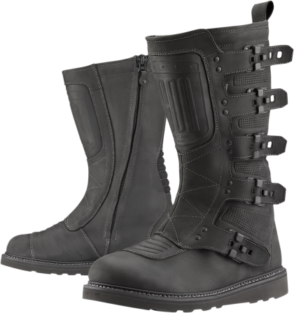 Motorcycle boots ICON ELSINORE2 - BLACK