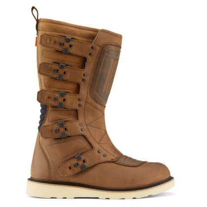 Motorcycle boots ICON ELSINORE2 - BROWN