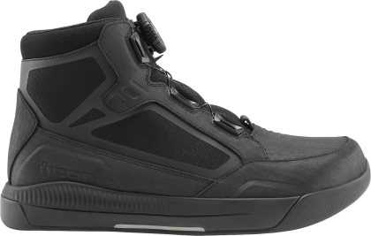 Motorcycle boots ICON PATROL3 WP CE BLACK