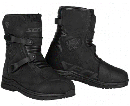 Motorcycle boots SECA S-ADV BLACK