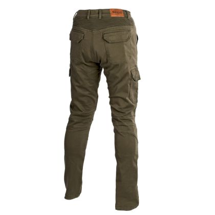 Motorcycle jeans SECA SQUARE SLIM FIT OLIVE