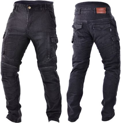 Motorcycle Jeans TRILOBITE 1664 ACID SCRAMBLER BLACK